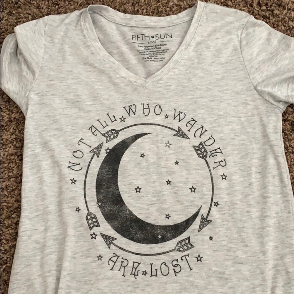 not all who wander are lost t shirt